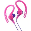 JVC HA-ECX20-P-E, Koblet med ledninger (ikke trådløs), 10 - 23000 Hz, Idretter, Hodetelefoner, Blå, Rosa