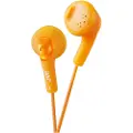 JVC HA-F160-D Gumy - Ørepropper - ørepropp - kablet - 3,5 mm jakk - oransje