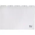 HAN Register A-Z, A4 quer, Sort, Grå, 297 mm, 220 mm, 25 stykker