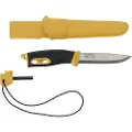 Morakniv Companion Spark, Camper/scout, Drop punkt, Rustfritt stål, Gult, 1 verktøy, 22,3 cm