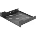 Digitus DN-10-SKUFF-2-B - Rackhylde - sort, RAL 9005 - 1U - 10