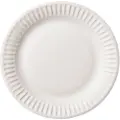 Duni Paptallerken Ø15cm Bionedbrydelig Hvid,10 pk x 100 stk/krt