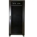 Extralink - Rack skap - 600x800 mm - står på gulv - svart - 32U - 19