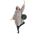 Kanguru KANGURONE Glow Hoodie Plaid til Voksne, Sommerfugle