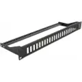 DeLOCK - Pluggbord (blankt) - rackmonterbar - svart - 1U - 19 - 24 porter