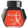 Waterman Fountain Pen Ink | Audacious Red | 50ml Bottle