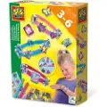 SES Creative 14636, Smykkesett til å lage armbånd for barn, 3 år, Fotoark kartong, Flerfarget