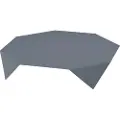 Duni Dug Stikdug Evolin 84x84 cm Sort,6 pk x 14 stk/krt