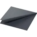Duni - Serviett - Størrelse 24 x 24 cm - avhendbar - svart (en pakke 250)