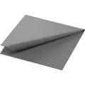 Duni - Serviett - Størrelse 24 x 24 cm - avhendbar - granittgrå (en pakke 250)