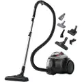 Electrolux EL61A4UG, Uten pose, Grå, 9 m, Skyving, 2 hjul, Tørr