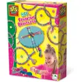 SES Creative BFF friendship bracelets, Smykkesett til å lage armbånd for barn, 5 år, Fotoark kartong, Flerfarget