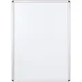 BI-Office VT560415280, Rektangel, Hvit, Aluminium, Monokromatisk, Snap