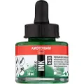 Royal Talens Acrylic Ink Bottle Permanent Green Deep 619