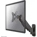 NeoMounts WL70-440BL11 - Monteringssett - full bevegelse - for TV - svart - skjermstørrelse: 17-32 - veggmonterbar