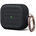 Elago - Eske for ladeboks for tådløse ørepropper - premiesilikon - svart - for Apple AirPods (3. generasjon)