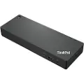Lenovo ThinkPad Universal Thunderbolt 4 Dock - Dokkingstasjon - Thunderbolt 4 - HDMI, 2 x DP - 1GbE - 135 watt - for ThinkPad E14 Gen 4 L13 Yoga Gen 3 T14s Gen 3 X1 Nano Gen 2 X13 Yoga Gen 3