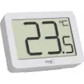 TFA-Dostmann 30.1065.02, Elektronisk miljøtermometer, Innendørs, Digitalt, Hvit, Rektangulær, °C