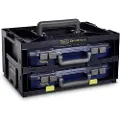 Raaco CarryMore 55x2, Bærebrakett, CarryLite 55 4x8-16, Sort, 386 mm, 278 mm, 195 mm