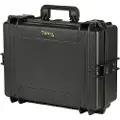 Raaco FlightCase 5, Sort, Polypropylen (PP), Støvresistent, Motstandsdyktig mot kjemikalier, Vanntett, Kuldebestandig, 555 mm, 428 mm, 211 mm