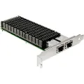 Inter-Tech ST-7214 - Nettverksadapter - PCIe 2.1 x8 - 10Gb Ethernet x 2