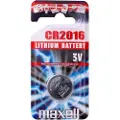 Maxell CR 2016 - Batteri CR2016 - Li - 90 mAh