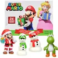 JAKKS Pacific Super Mario Bros Mario Og Peach Adventskalender