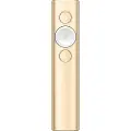 Logitech Spotlight - Presentasjonsfjernstyring - 3 knapper - gull