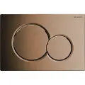 Geberit Sigma 01 betjeningsplade i kobber