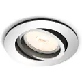Signify myLiving Innfelt Donegal-lampe, Innsunket spotlight, GU10, 1 ampuller, LED, 220-240 V, Kromfarget