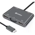 Sandberg USB-C MultiPort Docking Station
