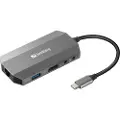 Sandberg Usb C Hub 6 Porter