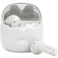 JBL TUNE Flex - True wireless-hodetelefoner med mikrofon - ørepropp - Bluetooth - aktiv støydemping - hvit