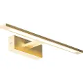 QAZQA Vegglampe messing 41,5 cm inkl. LED IP44 - Jerre