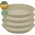Koziol KoziolTallerken 4-pk Connect 24 cmBeigeTallerkenerFra Homeroom