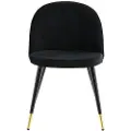 Venture Home Venture HomeStol Velvet Mässing 2-pkSvartStolerFra Homeroom