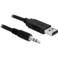 DeLOCK Converter USB 2.0 > Serial-TTL 3.5 mm stereo jack (5 V) - Seriell adapter - USB 2.0 - serie - svart