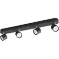 Signify Star-spotlys til tak/vegg, 4 stk., Overflateegnet, LED, 2700 K, 2000 lm, 220-240 V, Sort