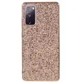 Mtp Products Glitter Series Samsung Galaxy S20 FE Hybrid-deksel - Roségull