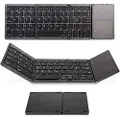 Mtp Products Universell Bluetooth Tastatur med Styreplate - Grå