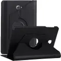 Mtp Products Samsung Galaxy Tab A 10.1 (2016) P580, P585 Roterende Folio-etui - Svart