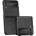 Mtp Products Textured Samsung Galaxy Z Flip3 5G Hybrid-deksel - Svart
