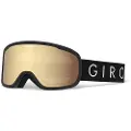 Giro Moxie Flash Goggle, Sort, Kvinner, Sfærisk linse, Polykarbonat, Sort, Gull, Gult