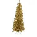 Nordic Winter Juletræ kunstig smalt PVC BLING, Klasse C, 180X68 cm u/LED, guld NORDIC WINTER (780-183)