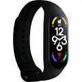 Xiaomi Mi Band 7 - Aktivitetssporer med stropp - TPU - svart - håndleddstørrelse: 160-224 mm - display 1.62 - Bluetooth - 13.5 g