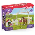 Schleich Hannahs guest horses with Dog