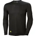 Helly Hansen Workwear Lifa crewneck undertrøje 75105 sort str. 2XL