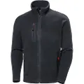 Helly Hansen Oxford-jakke for menn, fleece, størrelse L, grå