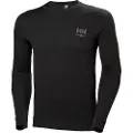 Helly Hansen HH Workwear Lifa Merino uld undertrøje med lange ærmer 75106 sort 2XL