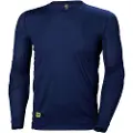 Helly Hansen Workwear Lifa crewneck undertrøje 75105 navy str. 2XL
